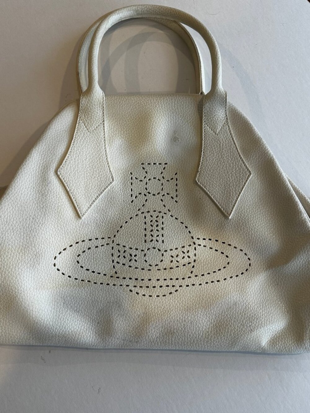 Vivienne Westwood Leather Shoulder Bag  AS IS